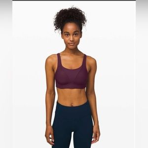 Lululemon Run times bra 
Artic plum 
Size 36 b